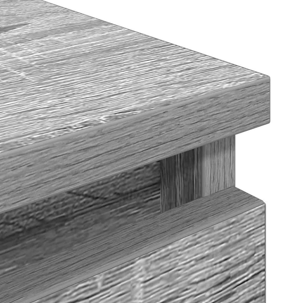 TV Cabinet Gray Sonoma 100 x 35 x 54 cm Engineered Wood