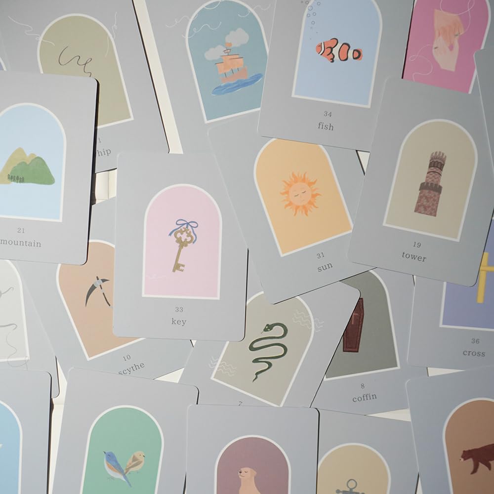 Door Lenormand Cards | Toa No Oekaki | 36 Cards [Authentic]