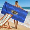 Asciugamano da Spiaggia Stampa Milan Football Club, Asciugamano Grande Morbido Asciugatura Rapida per Spiaggia Campeggio Nuoto