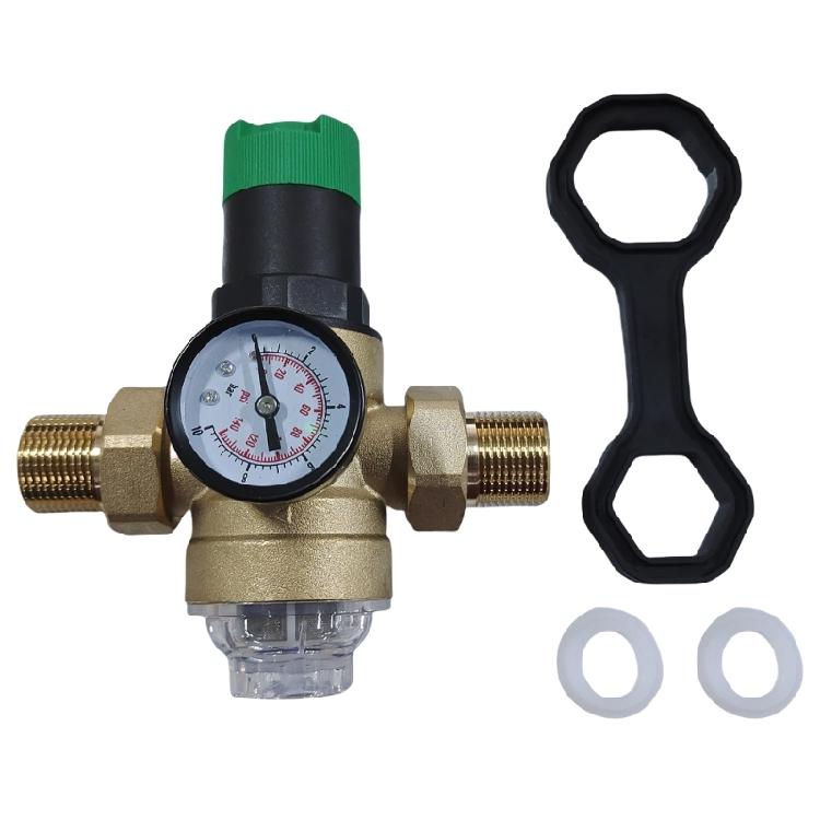 

Water Pressure Regulator Brass Pressure Regulating Valves DN15/DN20 Pressure Regulating Valves for Drinking Water