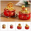 Decorative Fortune Landscape Ornament Chinese Style Car Trinkets  New Year