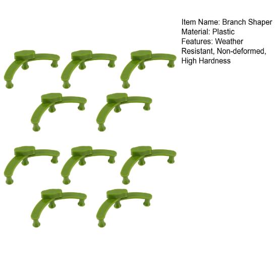 10ks Nastavitelný držák na ohýbání větví rostlin Květiny Vytahování větví ovocného stromu Zařízení na ohýbání větví rostlin Nástroj na bonsaje odolný vůči počasí