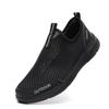 YRZL Men's Summer Casual Shoes Slip on Breathable Air Mesh Sneakers Lightweight Comfortable Trainers for Men Size 39-48