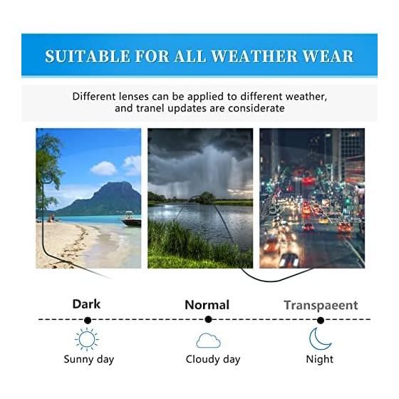 [KOOTU] Sunglasses Sports Polarized Cycling Glasses Men or Women Bike Eyewear Driving Baseball Sunglasses Color Dots
