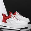 Men's Sport Shoes White Leather Sneakers Men Summer Casual Vulcanized Shoes Male Sneakers Black Skateboard Shoes Flat Sole
