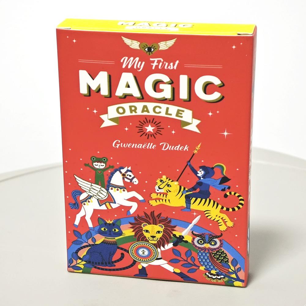 

10,4*7,3 см Моя первая колода магического оракула 42 магические карты, которые помогут вашему ребенку лучше узнать себя и найти ответы