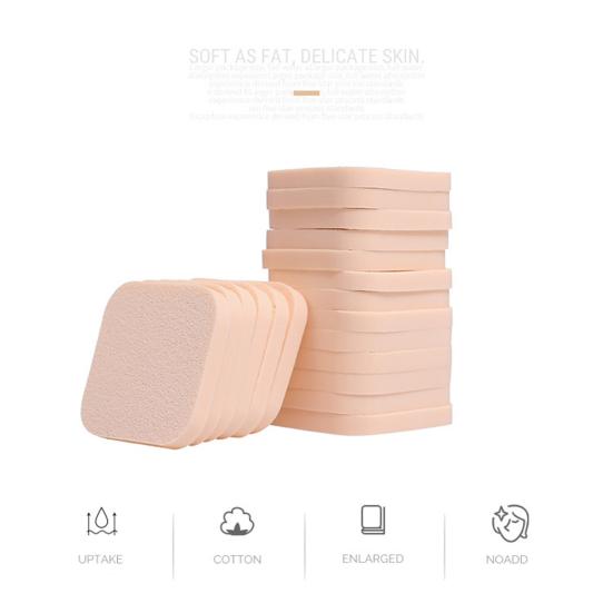 20Pcs/Set Makeup Puff Non-Irritating High Elasticity Cozy Good Ductility Soft Saving Powder Comfortable Cosmetic Puff Dry Use Blender Beauty