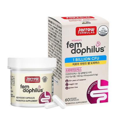 Jarrow Women's Fem Dophilus Probiotics Lactobacillus 60 Tablets 1, Tablets, 1
