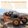 UTV Right & Left Window Net For Can-Am Maverick X3 2017-2021 Window Shade Shield Roll Cage Mesh Net Door Scratch Prevention