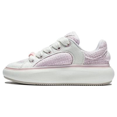 Li Ning Cloud Travel C4D Confortabile Absorbție Șoc Rezistente la Uzură Pantofi Casual Joasă Femei Pantofi Casual Roz-Piersică AZGT090-12