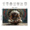 2D Indigenous Culture Tapestry Native American Wall Background Cloth