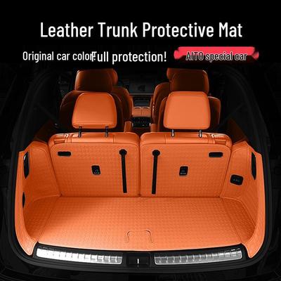Compatible with 26 Huawei AITO New M7 Models: Fully Enclosed Car Trunk Mat Decor