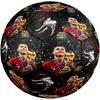 Bola de Futebol Ronaldo Golden Ronaldo Icon Tamanho 5 Costurada à Máquina Universal para Interior/Exterior Presente Único para Amantes de Futebol Presente Perfeito para Amigos