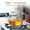 Heat-Resistant Borosilicate Glass Teapot