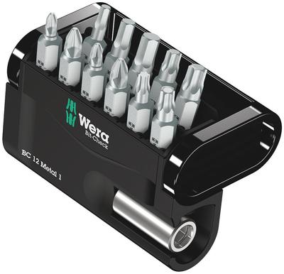 WERA Metall-Bit-Satz 11-teilig (057424)