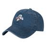 Master Roshi Baseball Cap Fashion Distressed Denim  Headwear Unisex Style Outdoor Activities Adjustable Hats
