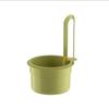 1Pcs Hangable Sink Drain Basket With Separate Filter Press Pour Design For Kitchen Vegetable Food Draining