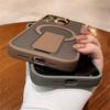Folding Stand Holder Magnetic Matte Case For iPhone 17 16 Pro Max 15 14 Plus 13 12 For Magsafe Wireless Charge Shockproof Cover