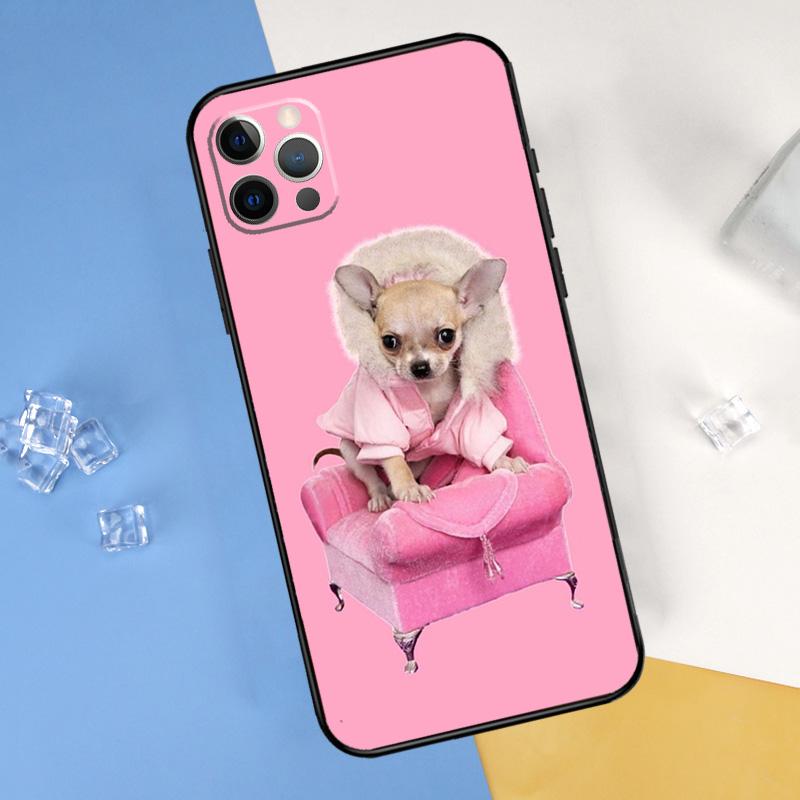 Chihuahua Dog Case For iPhone 16 15 11 12 13 14 Pro Max XR X XS Max Plus 12 13 Mini Back Cover Phone Case
