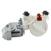 High Flow Drain Pump Suitable for Front Loading Washing Machines Offering Rapid Drainage and Plastic Construction