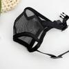 Dog Muzzle Short Nosed Dog Go Out Walking  Dog Anti Bite Prevent Accidental Ingestion Facemask Mesh Breathable Adjustable