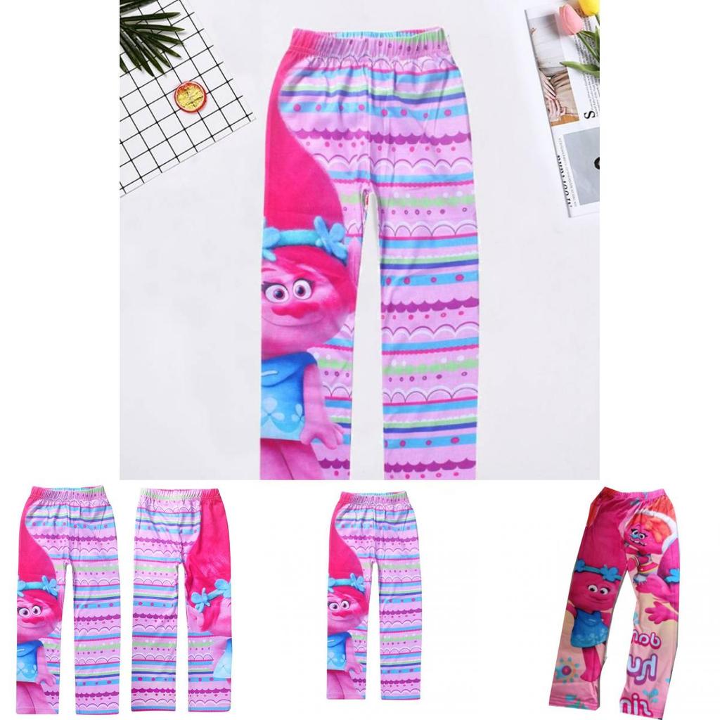 Trolls Childrens Animal Pattern With Milk Silk Material For Casual Outfits