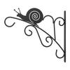 Hanging Plant Bracket Stable and Sturdy Iron Decorative Plant Hanger for Flower Bird Feeder LanternsSnails