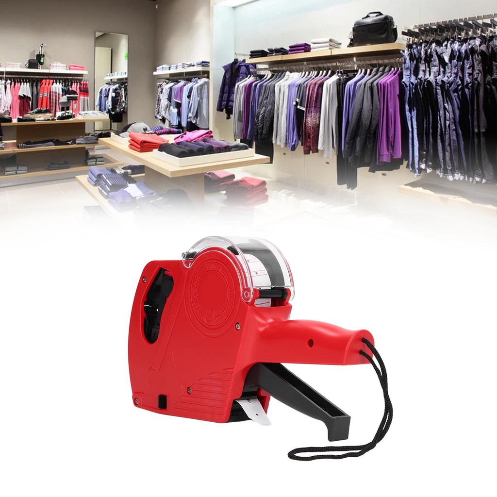 Manual Labeling Machine 8 Digits Price with Cartridge Portable Price Marking Tool