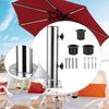 Base Bracket for Patio Umbrella Setup In Outdoor Areas