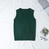 Chaleco Japonés de Punto con Cuello en V de 21 Colores: Prendas de punto Otoño/Invierno