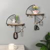 Durability Metal Wall Storage Shelf High Strengths Rusts Resistant Quickly Mount Wall Organizers for Reliability Use