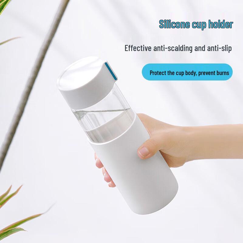 Chahua Ouboz Heat-Resistant Glass Tea Cup with Filter