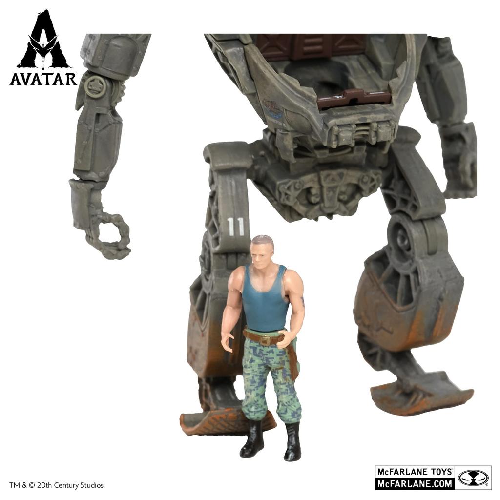 Avatar Welt von Pandora AMP Anzug Miles Quaritch Grau 16378 "Avatar" &