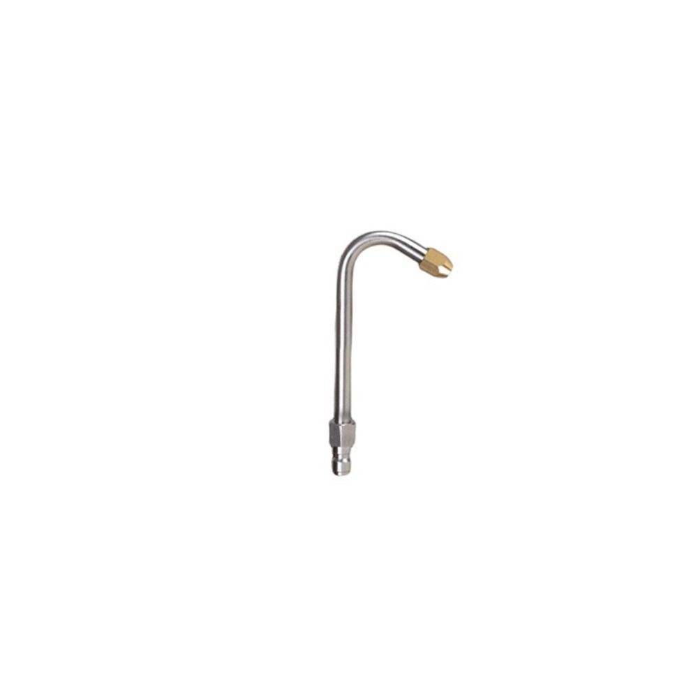 30/90 Degree U-Shape Pressure Washer Extension Nozzle Quick Connector Stainless Steel Power Washer Tips Accessories