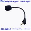1Pcs Gaming Headsets Headphones For Kingston Hyperx Cloud 2 Ii X Core Pro Silver Cloudx Replacement Game Mic 3.5Mm Microphone