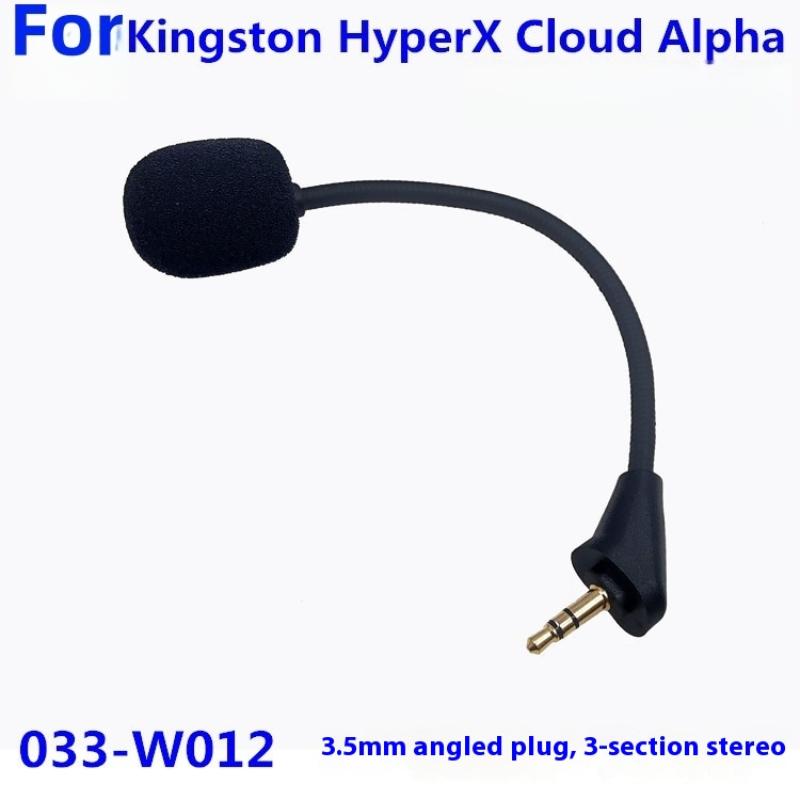 1Pcs Gaming Headsets Headphones For Kingston Hyperx Cloud 2 Ii X Core Pro Silver Cloudx Replacement Game Mic 3.5Mm Microphone