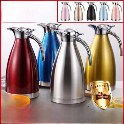 """304 Nerezová ocel 2L Vakuově izolovaná termoska na studenou vodu nebo kávu"""