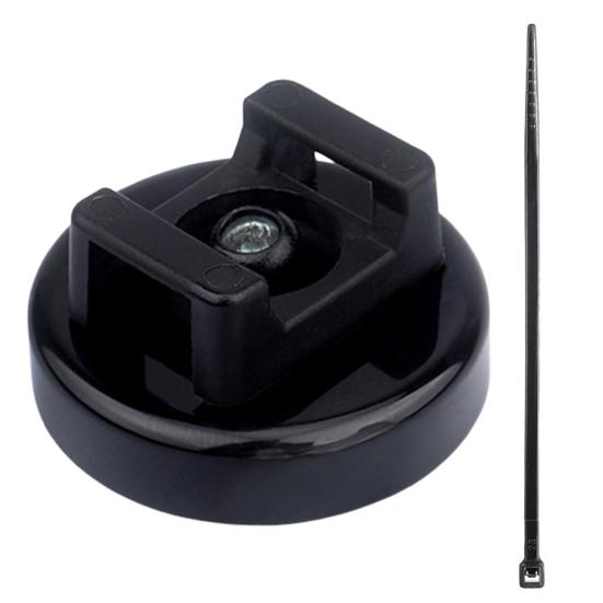 Magnetické základny pro stahovací pásky odolné proti UV záření kompaktní přenosné víceúčelové uvolnitelné kabelové stahovací pásky sedlového typu základny