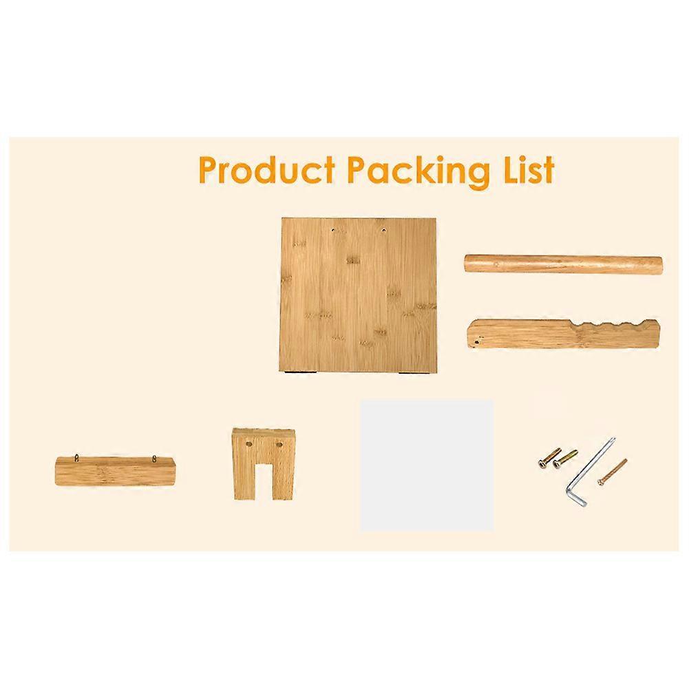 Tortilla Press10 Inch Roti Maker with Rolling Pin Large Bamboo Wood Tortilla Maker with 50 Pieces Parchment Paper