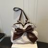 Large-capacity Bow-shaped Commuter Crossbody Vintage Single-shoulder Bag