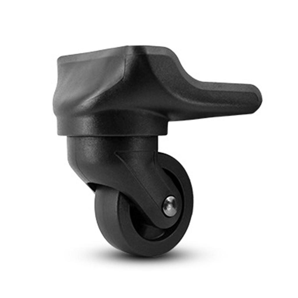 Heavy-Duty Replacement Luggage Wheels 360-Degree Rotation 4x Durable for Repair Black