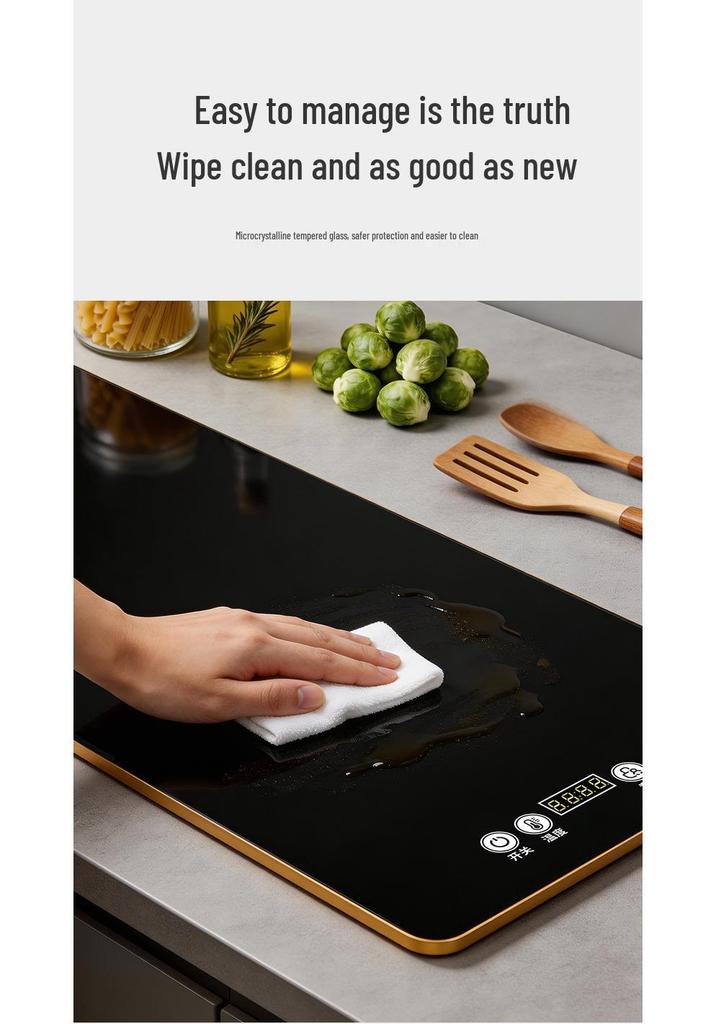 Smart Hotel Multifunctional Warming Plate: Constant Temperature Dining Table Heating Pad for Food and Beverage.
