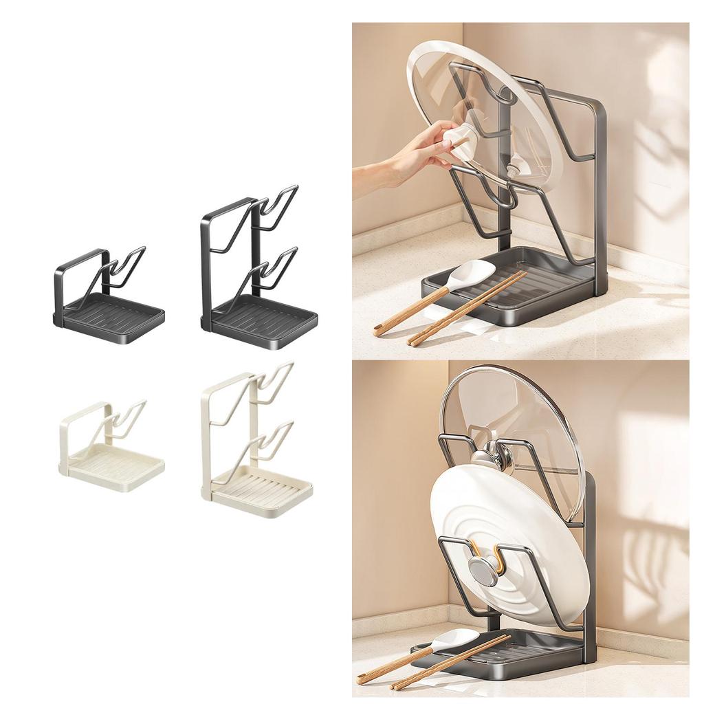 Pot Lid Storage Stand, Pot Lid Holder, Utensil Pot Lid Stand, Lid Organizer, Stand for Cooking