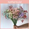 Gypsophila Plastic Flower Bouquet For Wedding Photography Home Use Decor