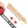 2PCS USB Rechargeable LED Bicycle Front Headlight Rear Tail Safety Light Kits Set