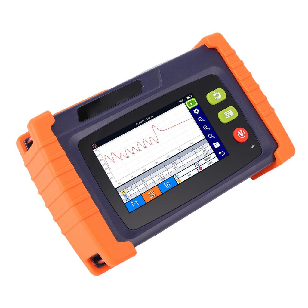 OTDR Optical Fiber Tester 4.3 Inch Touch Screen Dynamic Optical Time Domain Reflectometer 1m Blind Zone Fiber Optic
