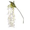 108CM Artificial Wisteria Flowers Green Color Hanging Design Silk Wisteria Vine Ceiling Decoration String Arrangement