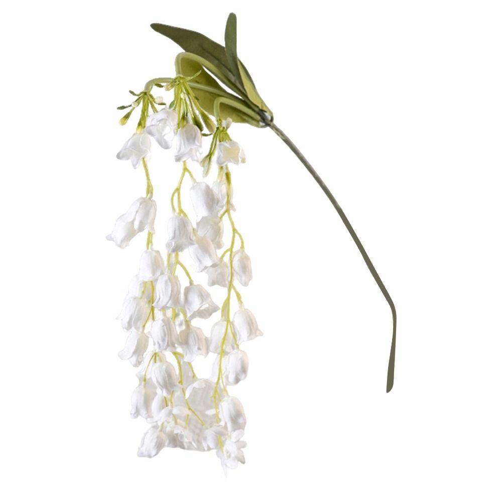108CM Artificial Wisteria Flowers Green Color Hanging Design Silk Wisteria Vine Ceiling Decoration String Arrangement