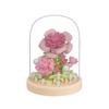 Secret Garden Flower Building Blocks: Rose & Carnation Potted Plant Toy - Perfect for Children's Play and Teacher's Day Gifts