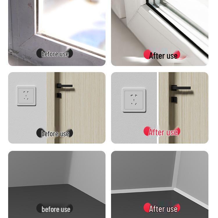 Vodotěsný bílý transparentní tmel na okna a dveře - Silné lepidlo na vnější spáry